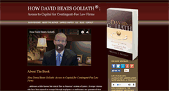 Desktop Screenshot of howdavidbeatsgoliath.com